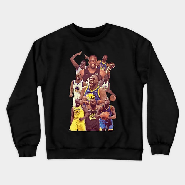 Draymond Green Basketball Crewneck Sweatshirt by Playful Creatives